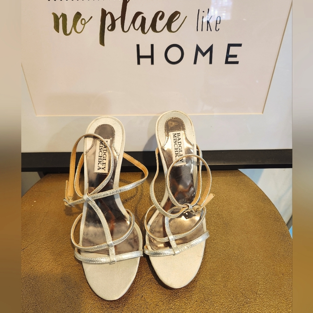 💓Badgley Mischka Strappy Heels- 6.5